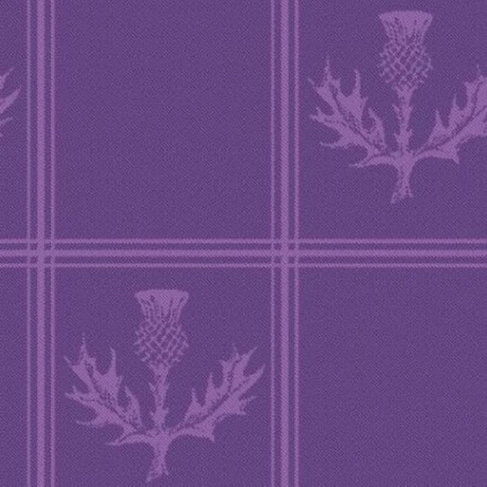 Thistle Purple Tartan 