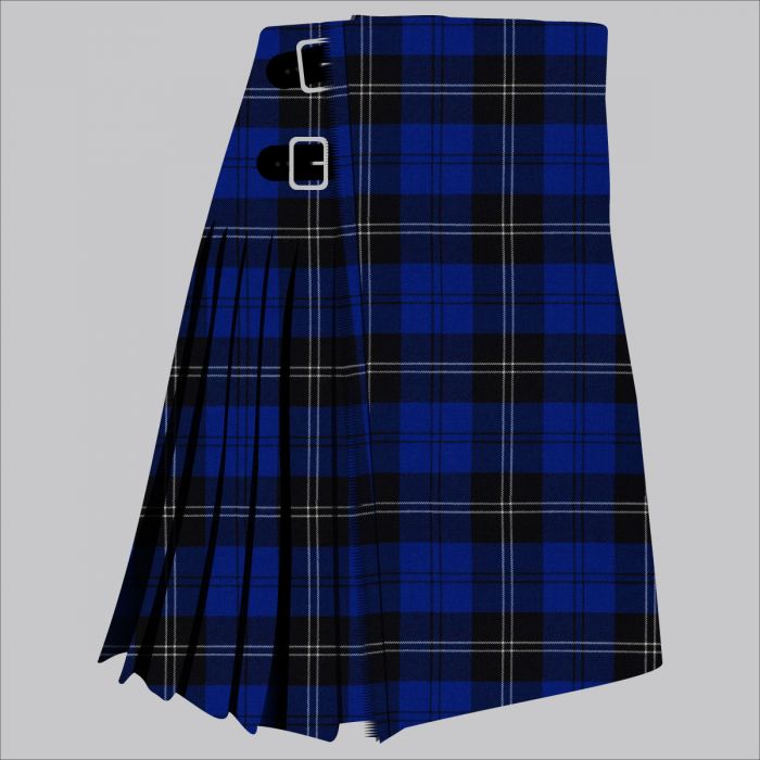 Ramsay Blue tartan kilt
