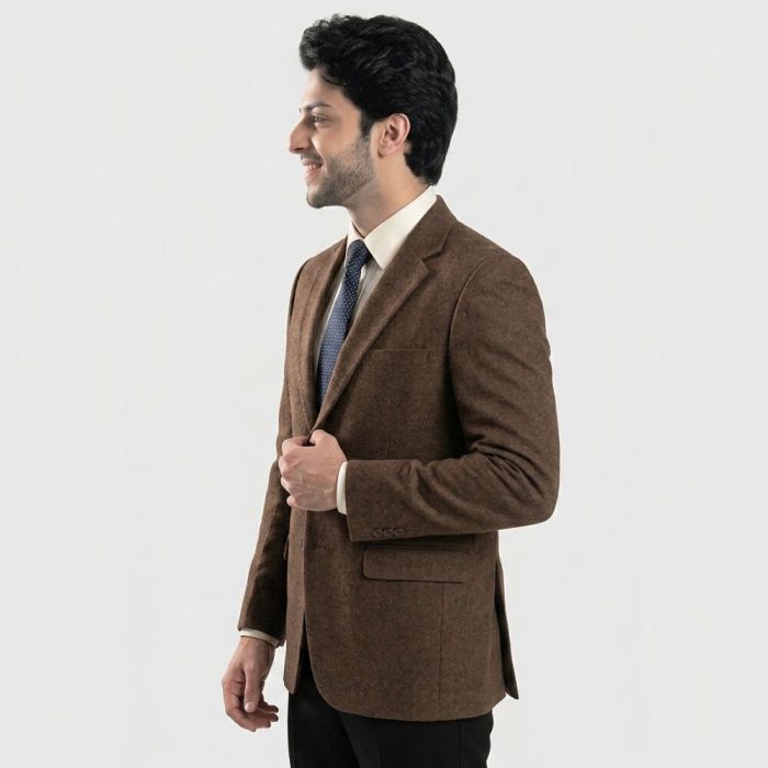 Brown Country Heritage Tweed Blazer