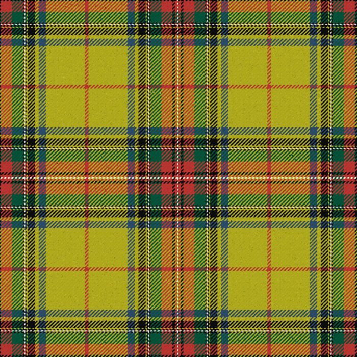 Victoria Yellow Ancient Tartan Kilt