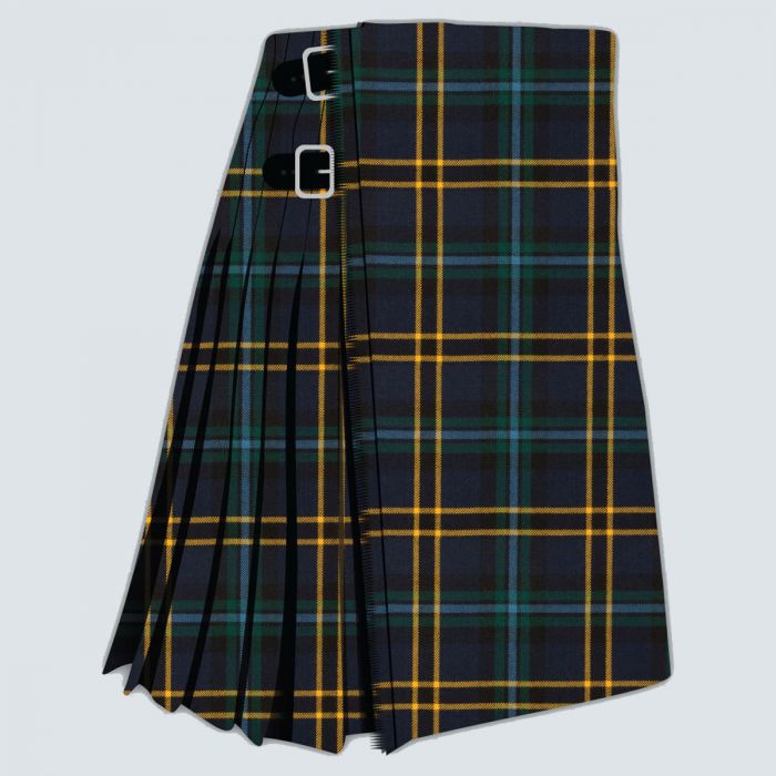Weir Modern Tartan kilt