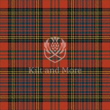 Anderson of Kinneddar Red Modern Tartan Kilt