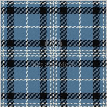 Angle Blue Tartan Kilt