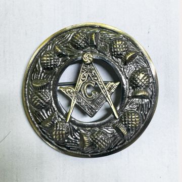 Antique Masonic Brooch