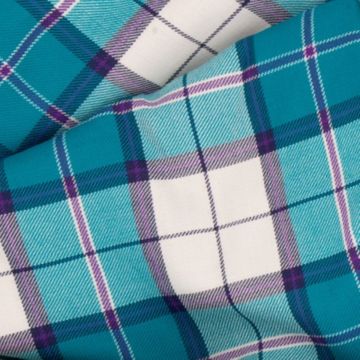 Highland Aqua Tartan kilt