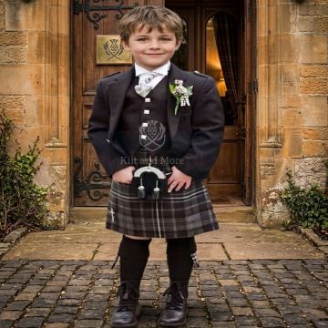 Boy Wedding Argyll Kilt Outfit