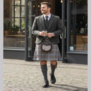 Black Watch Weathered Argyll Kilt Outfit