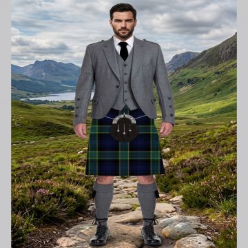 Barnes Tartan Argyll Kilt Outfit