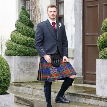 Beatty (Beattie)  Clan Tartan Kilt outfit 