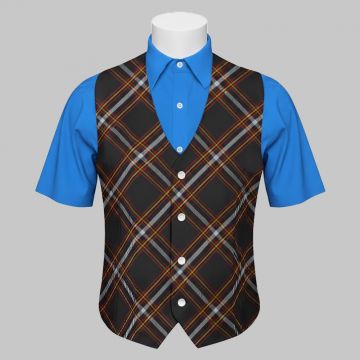 Black Country Tartan Waistcoat