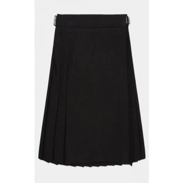 Black Tartan Kilt For Women