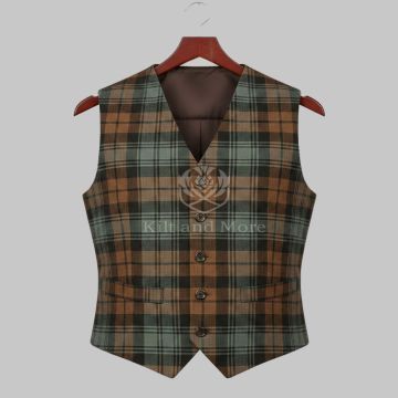 Black Watch Weather Tartan Vest
