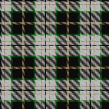 Black and White Golf Tartan kilt