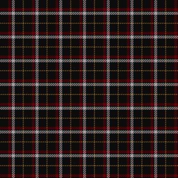 Black (asymmetric) Tartan kilt