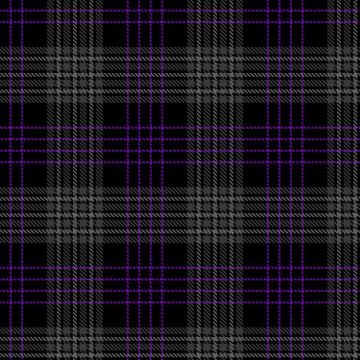 Black Heart (Shadow & Light) Tartan kilt
