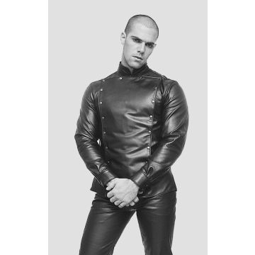 Black Leather Jacket for men