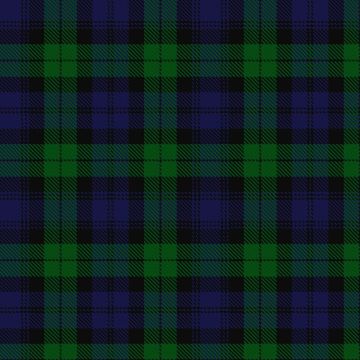 Black Watch (Government) Tartan kilt