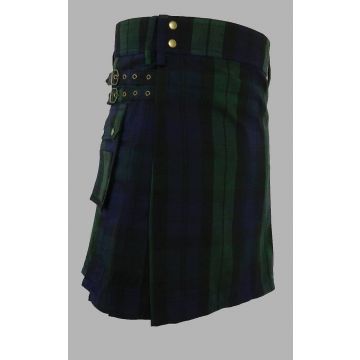 Black Watch Tartan Utility Kilt