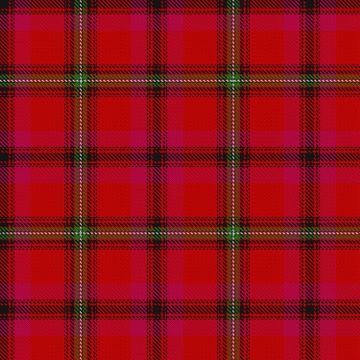 Blooming Poppy Tartan kilt