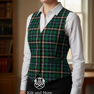 Brooke Ancient Tartan  Vest For Women