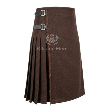 Brown Wool Kilt