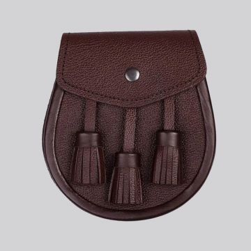 Brown Leather Day Sporran
