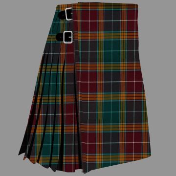 Clan Buchanan Mute Tartan Kilt