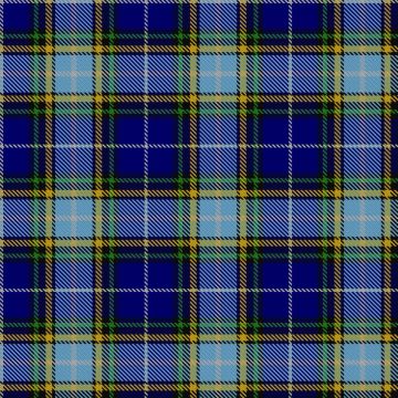 Camp Glen Arden Blue Tartan kilt
