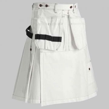 Carheartt White Work Utility Kilt