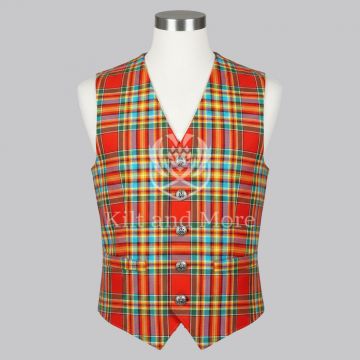Chattan Tartan Vest