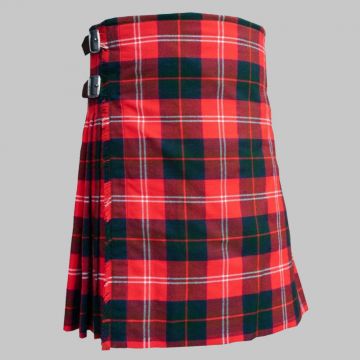  Chisholm Red Modern Tartan Kilt 