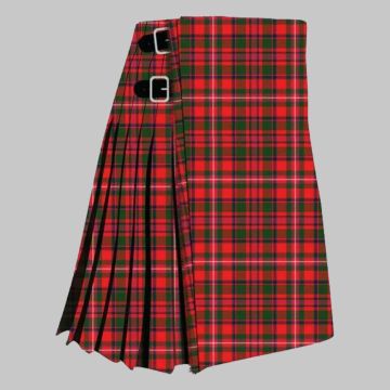 Clan MacKinnon Red Modern Tartan Kilt