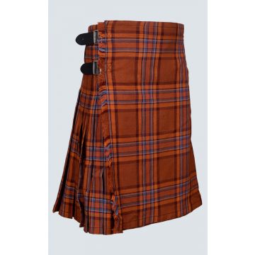 County down tartan kilt for man