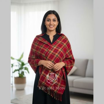 County Tyrone Classic Tartan Shawl