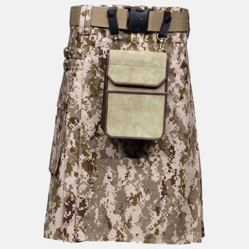 Digital Fashion Camo Utility Kilt