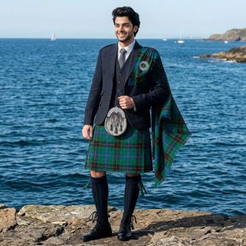 Davidson Ancient Tartan Kilt OutFit