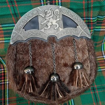  Full Dress Seal Skin Sporran 