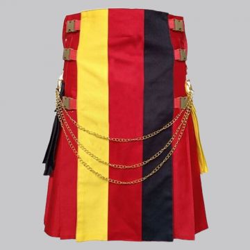 Germany Flag Gothic Kilt