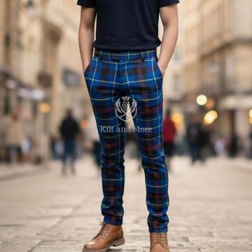 Hand MadeGordon Blue Trews For Men