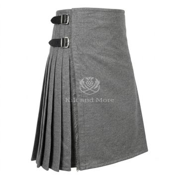 Grey Wool Kilt