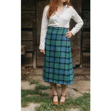 Gunn Ancient Tartan Kilt For Women