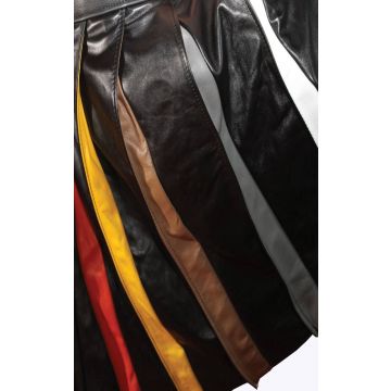 Handmade Fashion Leather Kilt