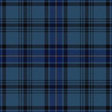 Hannay Blue Modern Tartan kilt