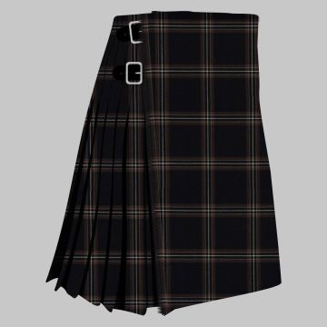 Hebridean Dark Peat Tartan Kilt