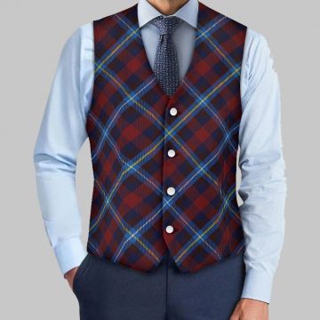 Highland Titles Tartan  Vest