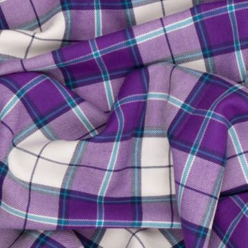 Highland Violet Tartan kilt