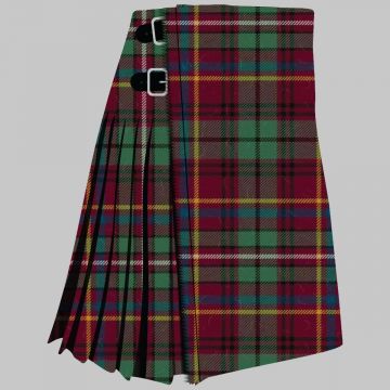 Innes Red Muted Tartan Kilt