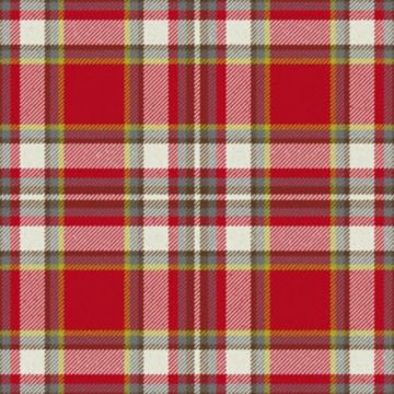 Isle of Man Manx Laxey Red Tartan kilt