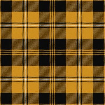 Johnstone Orange & Black Tartan kilt