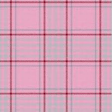 Komen Rose Plaid Tartan Kilt